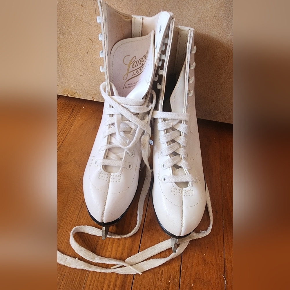 Lange White Women's Ice Skates